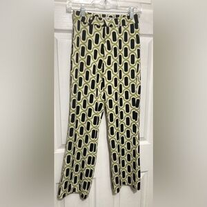 Zara geometric pants